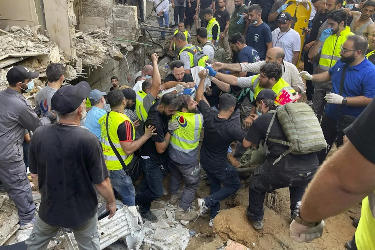 Israeli strike on Beirut kills at least 3 and wounds 17 others after Hezbollah rocket attack