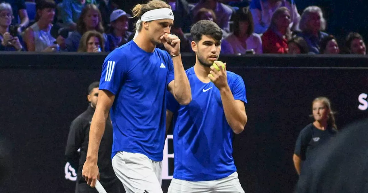 Laver Cup: Zverev und Alcaraz starten mit Doppel-Pleite