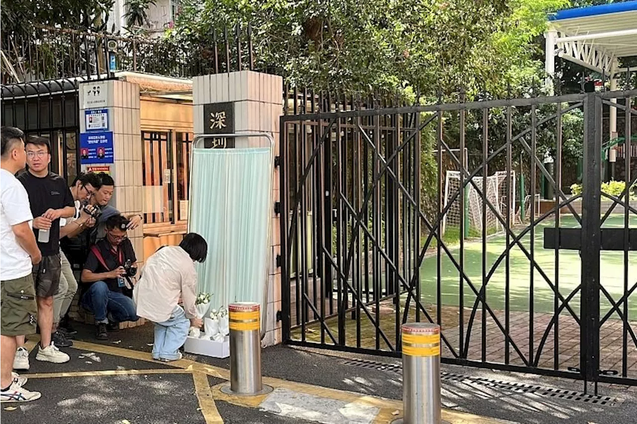 In Shenzhen, the fatal stabbing of a Japanese schoolboy is quietly mourned