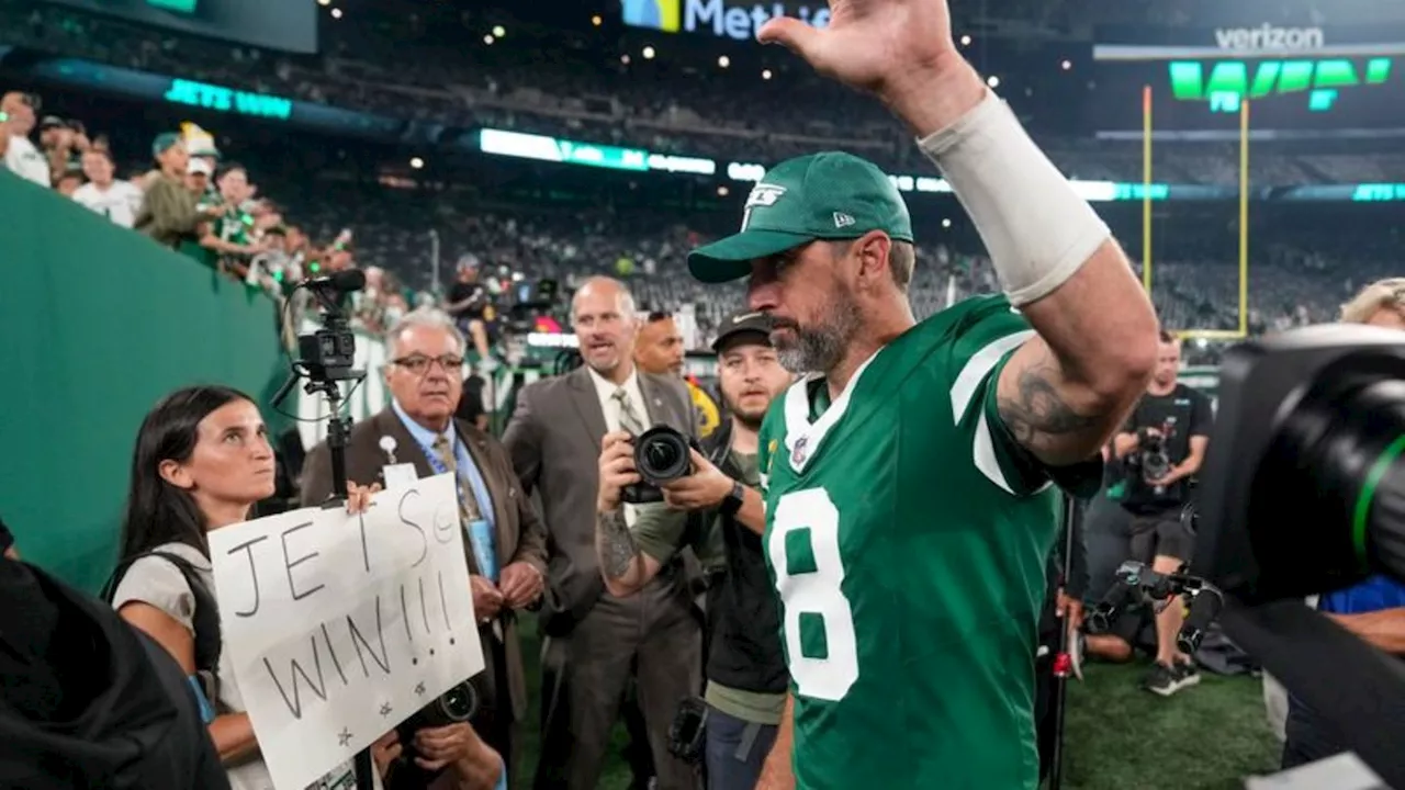 American Football: NFL: Aaron Rodgers führt Jets zum Sieg über Patriots