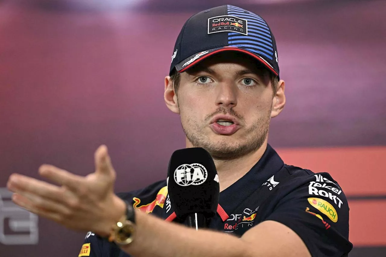 F1 : Max Verstappen sanctionné pour avoir été vulgaire en conférence de presse, les grossièretés au coeur d’un débat