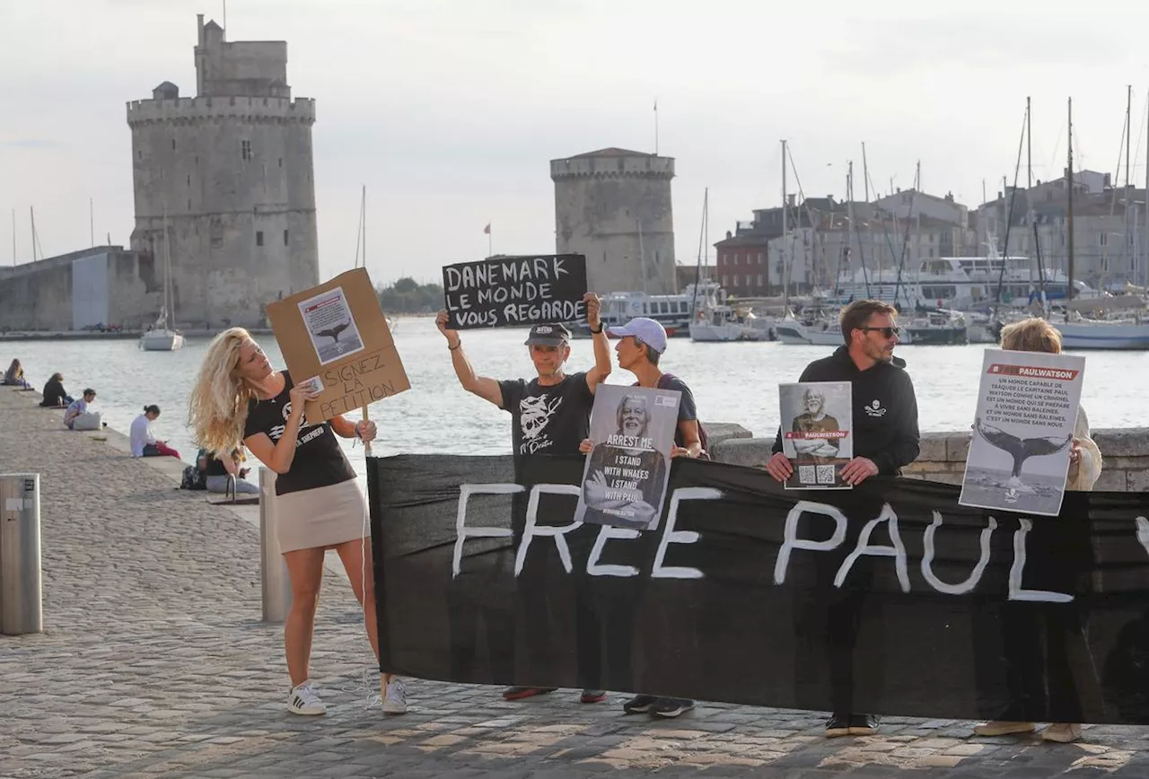 La Rochelle : 6e rassemblement de Sea Shepherd en soutien à Paul Watson