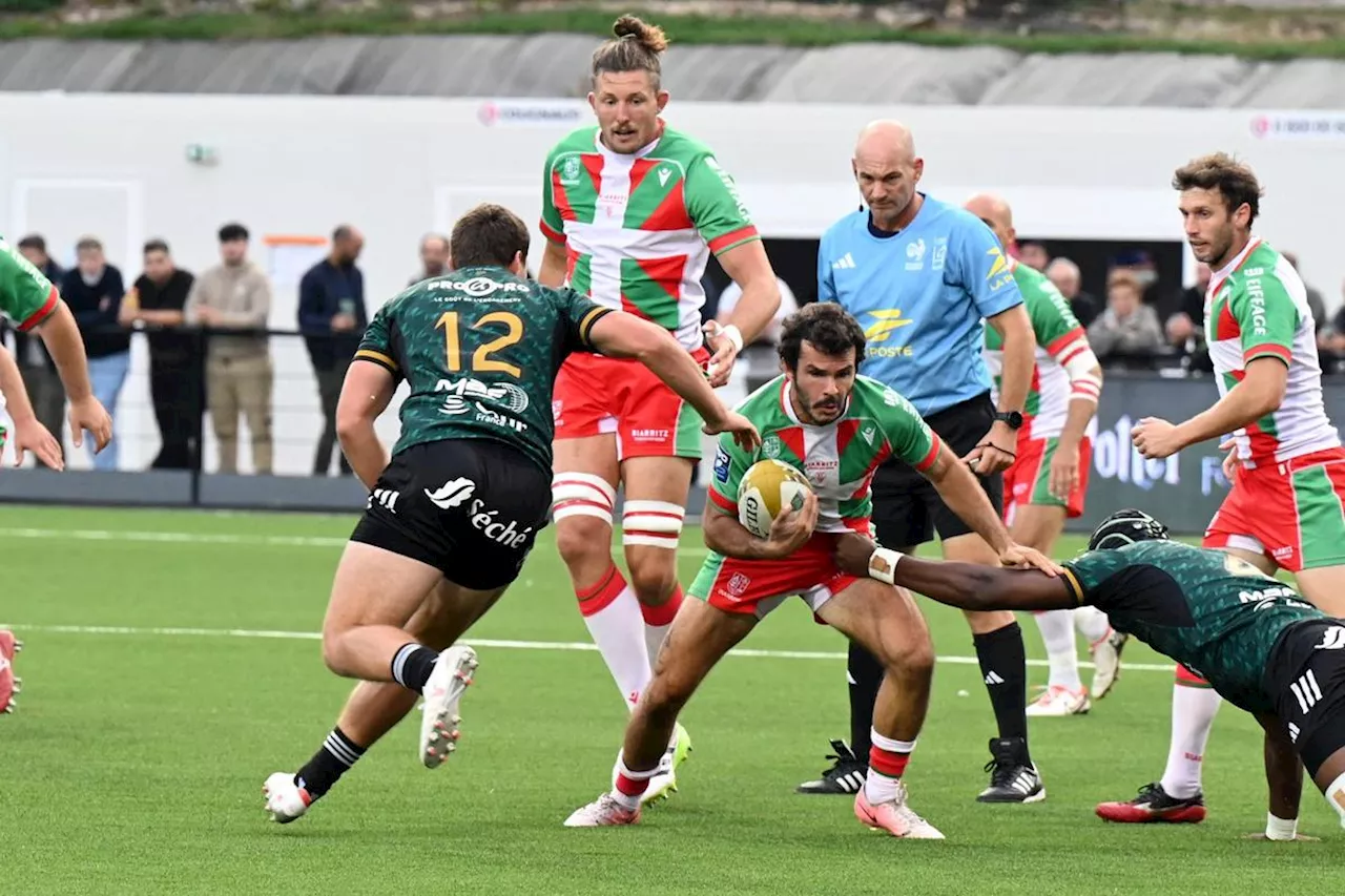 Pro D2 : renversant mais inconstant, le Biarritz Olympique subit sa première défaite à Montauban