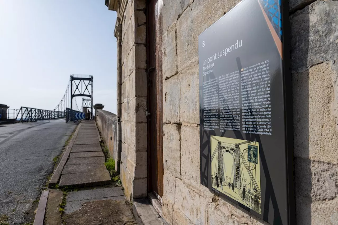 Tonnay-Charente : les travaux de restauration du pont suspendu fixés à 15,3 millions d’euros