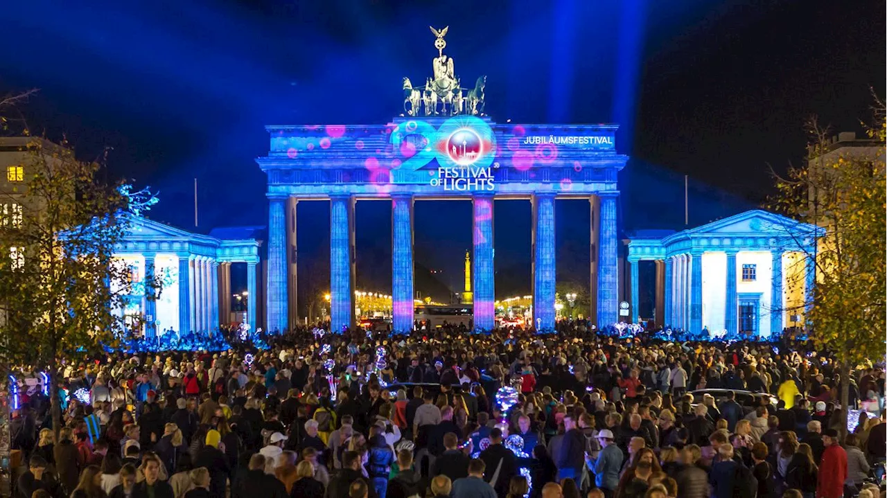 Festival of Lights Berlin 2024 feiert die Freiheit