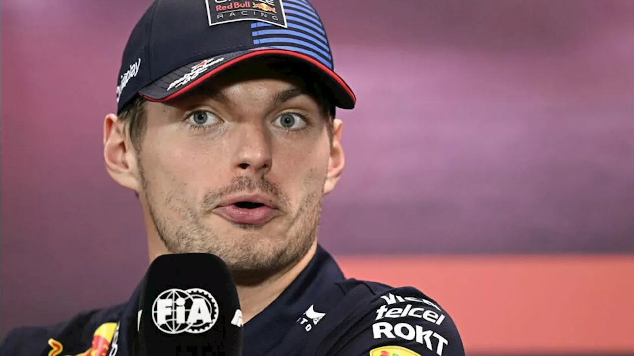 Max Verstappen punished for swearing in Singapore press conference: Here’s what he said