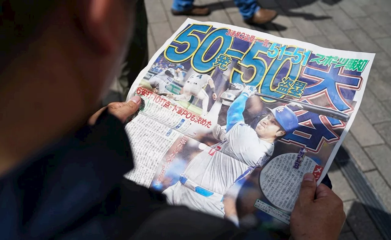 Japan Celebrates Shohei Ohtani Making History in the MLB With 50-50 Record