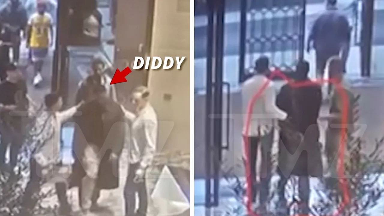 Diddy's Arrest Caught on Video, Marched Out of NYC Hotel in Handcuffs