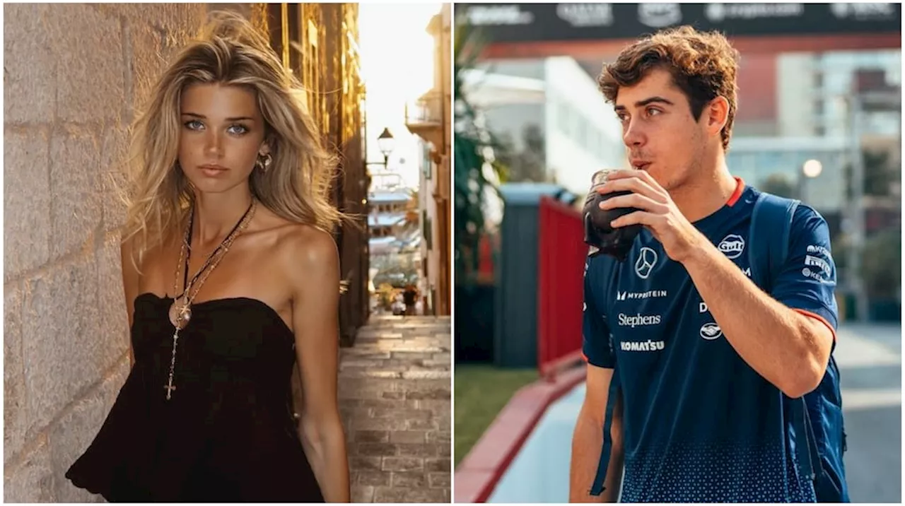 Quién es Estelle Ogilvy, la exnovia modelo de Franco Colapinto que lo dejó por otro piloto de Fórmula 1