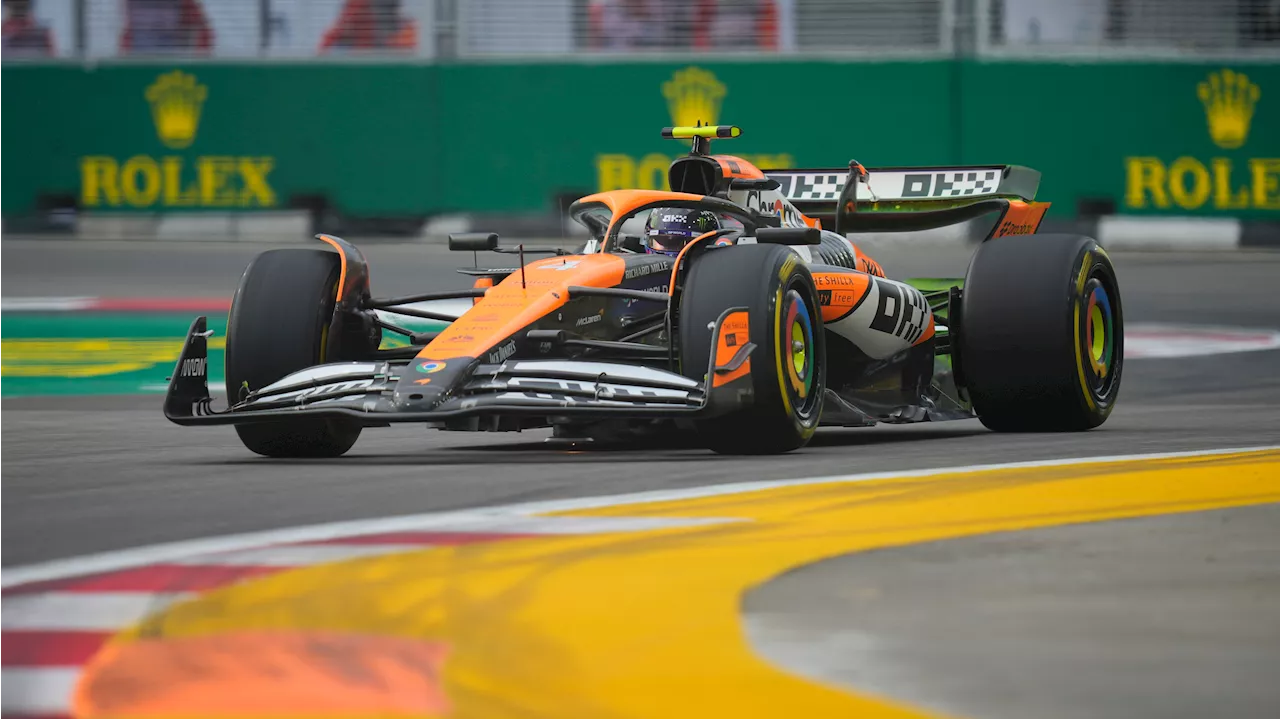 Norris, McLaren seek to pressure Red Bull in F1's Singapore Grand Prix