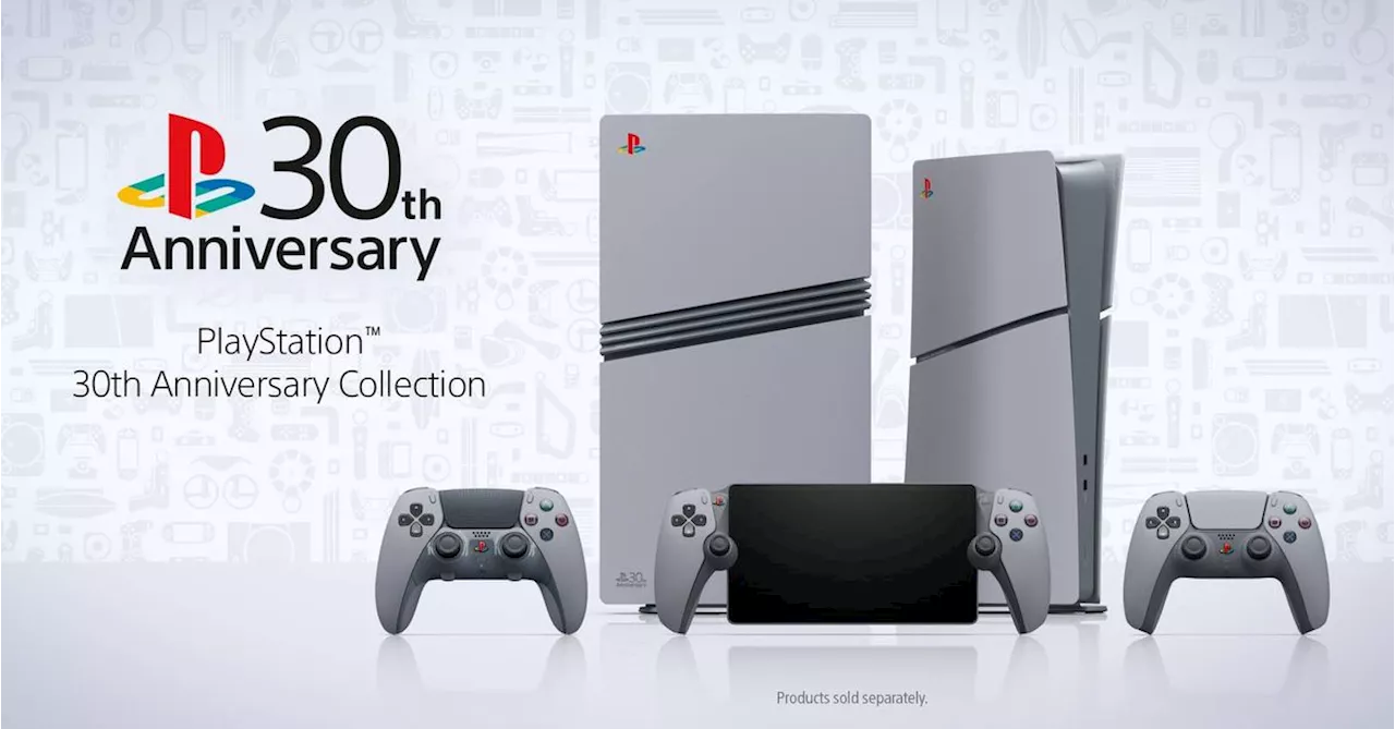 PlayStation Launches Stylish 30th Anniversary Collection for PS5 Pro