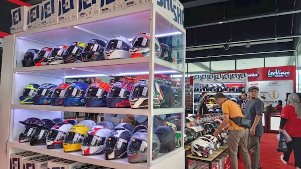 Bikers yang Beli Helm dan Apparel di IMHAX 2024 Mencapai Miliaran Rupiah