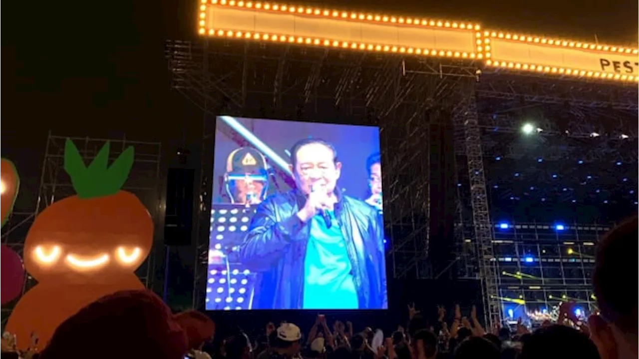 Bikin Heboh, SBY Tutup Penampilan di Pestapora Bawakan Yellow Milik Coldplay