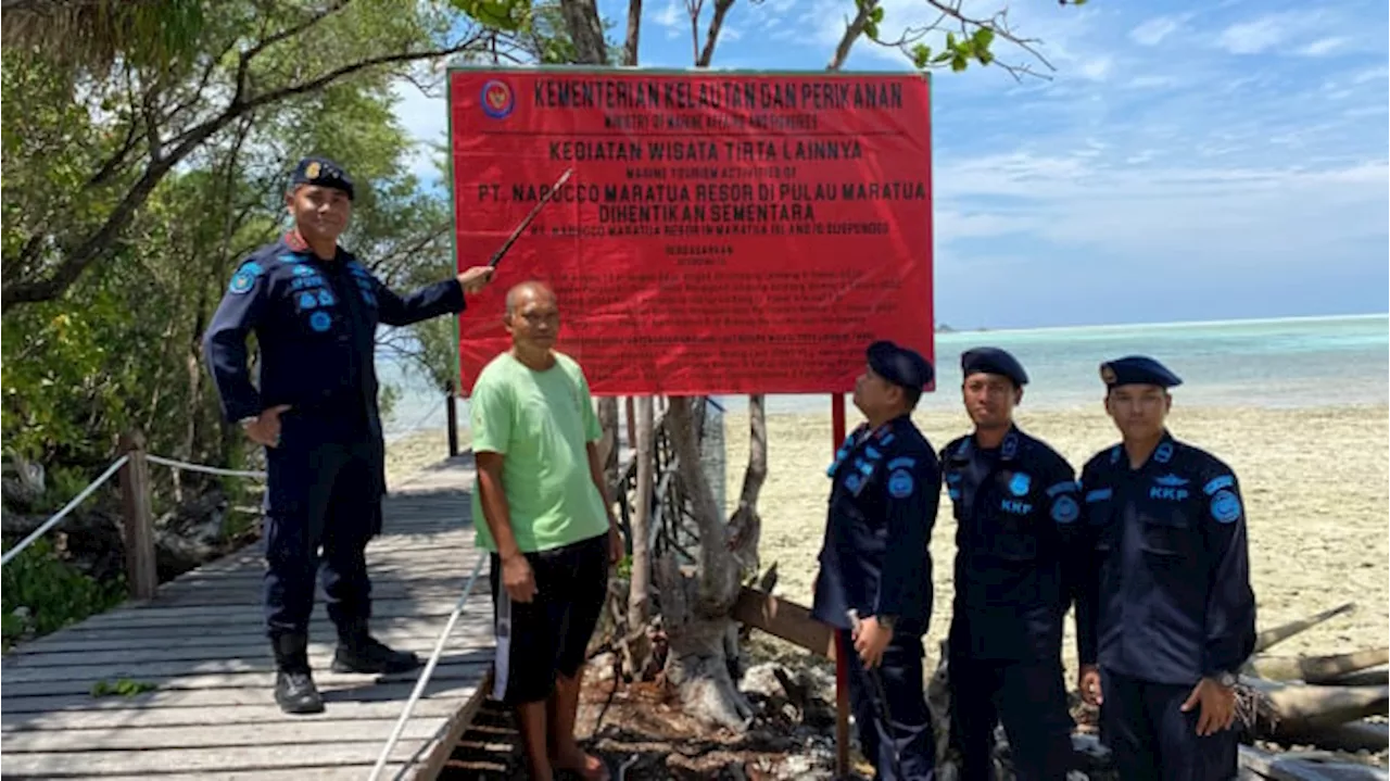 Diduga Tak Punya Izin Pemanfaatan Ruang Laut, KKP Segel 2 Resort di Pulau Maratua dan Bakungan