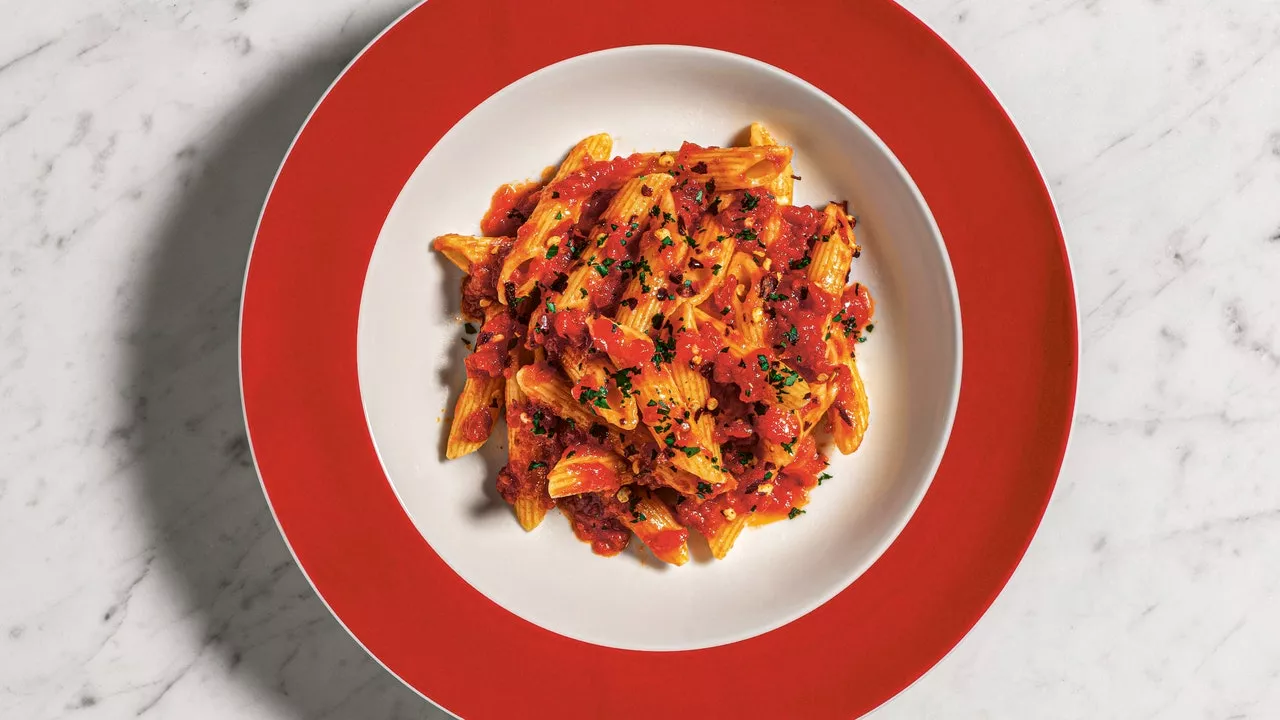 La recette des penne rigate all'arrabbiata