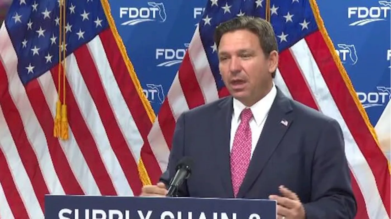 Gov. DeSantis awards infrastructure grants to CSX, JAXPORT, Lake City