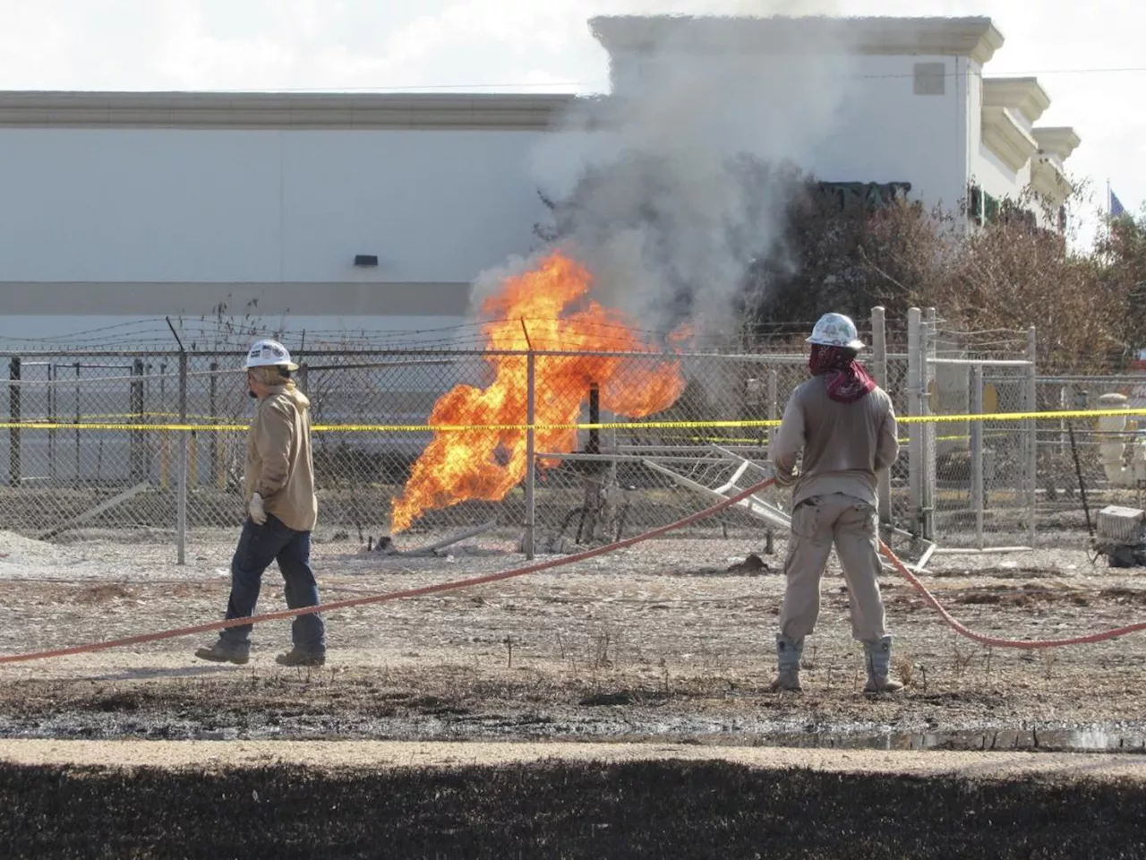 A fire that burned for four days after Texas pipeline explosion has finally gone out, officials say