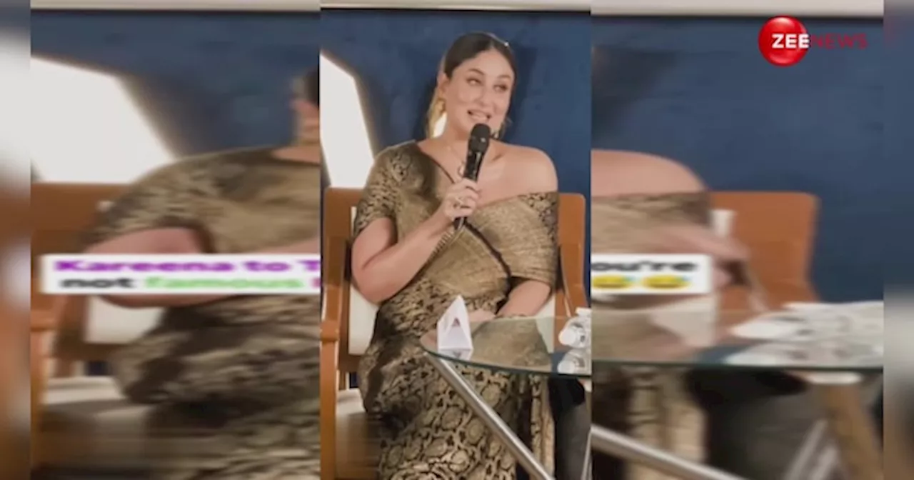 मम्मी क्या मैं फेमस हूं..? Kareena Kapoor से बेटे तैमूर ने पूछा ऐसा सवाल, बेबो का जवाब सुन हैरान रह गए फैंस; VIDEO