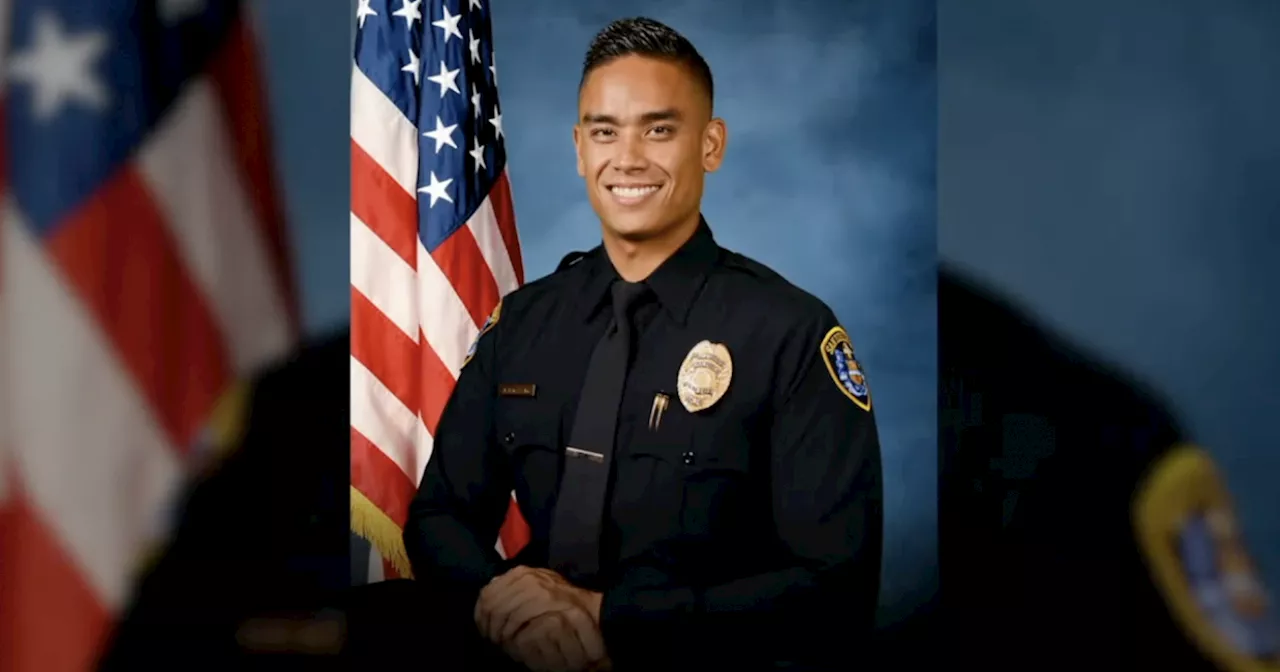 San Diego Police Officer Austin Machitar honored in memorial service after fatal crash