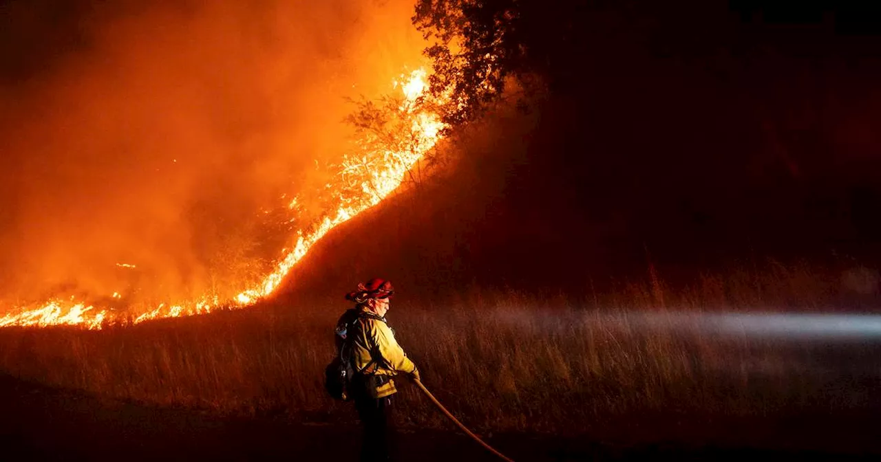 Firefighter arrested on suspicion of setting blazes in Northern California