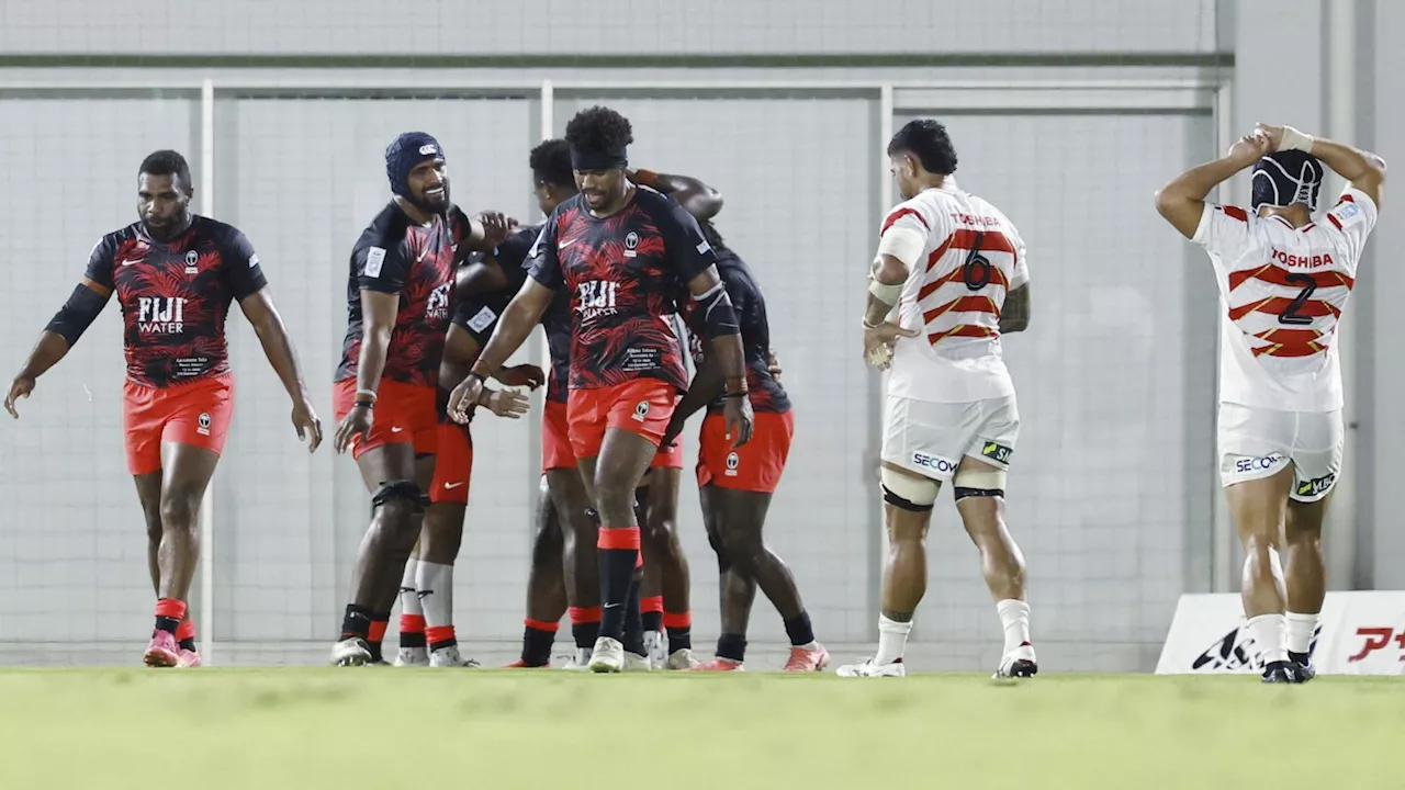 Fiji wins Pacific Nations Cup after overwhelming Japan in Osaka