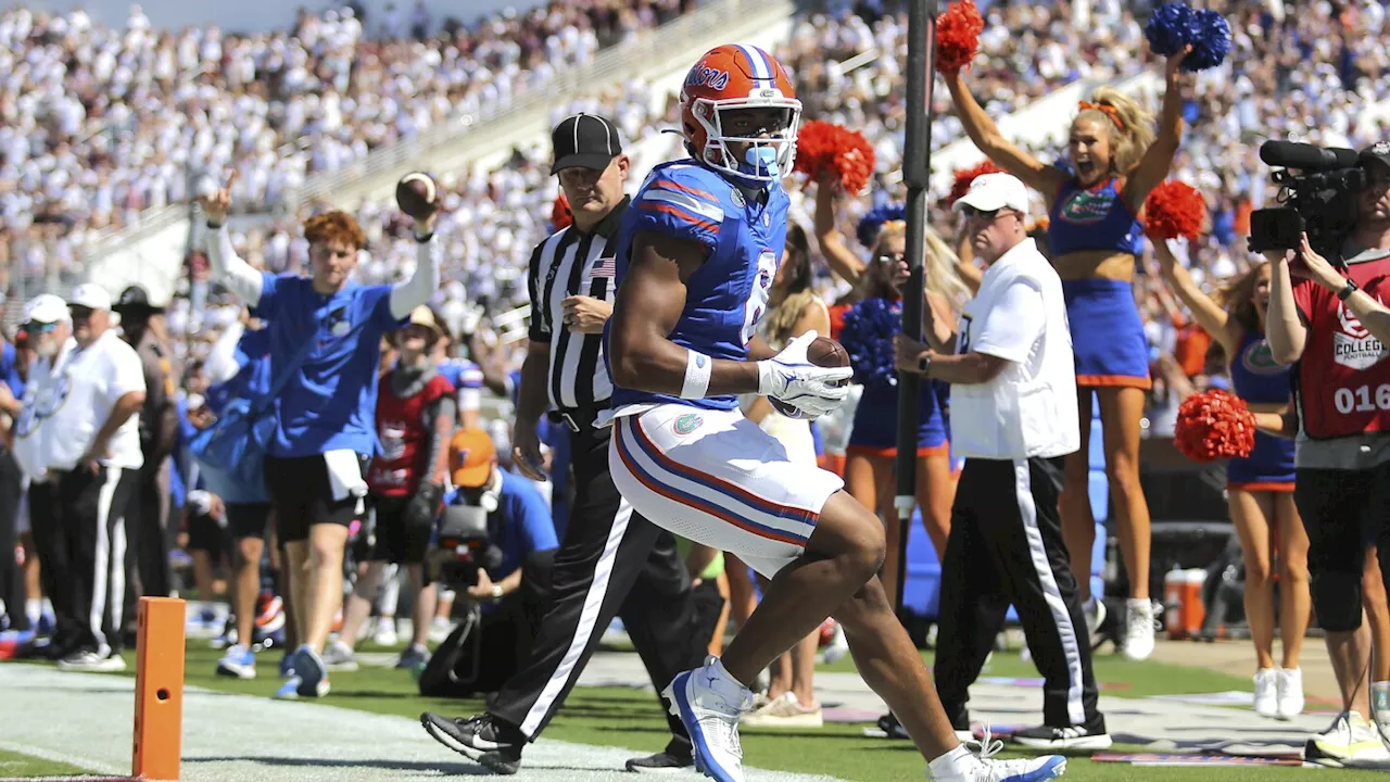 Mertz passes for 3 scores and runs for another to help Florida beat Mississippi State 45-28