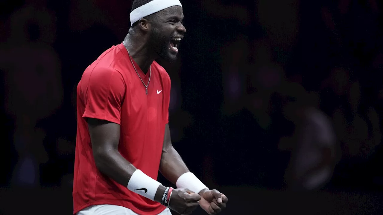 Tiafoe beats Medvedev to put Team World ahead at Laver Cup