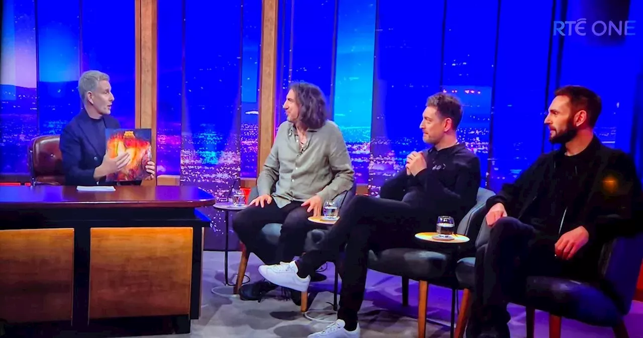 Snow Patrol star opens up on having same tattoo as Ed Sheeran on Late Late Show