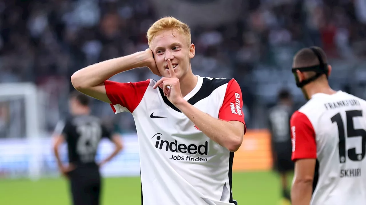 Larsson trifft erneut: Eintracht Frankfurt mit 2:0 Sieg gegen Gladbach