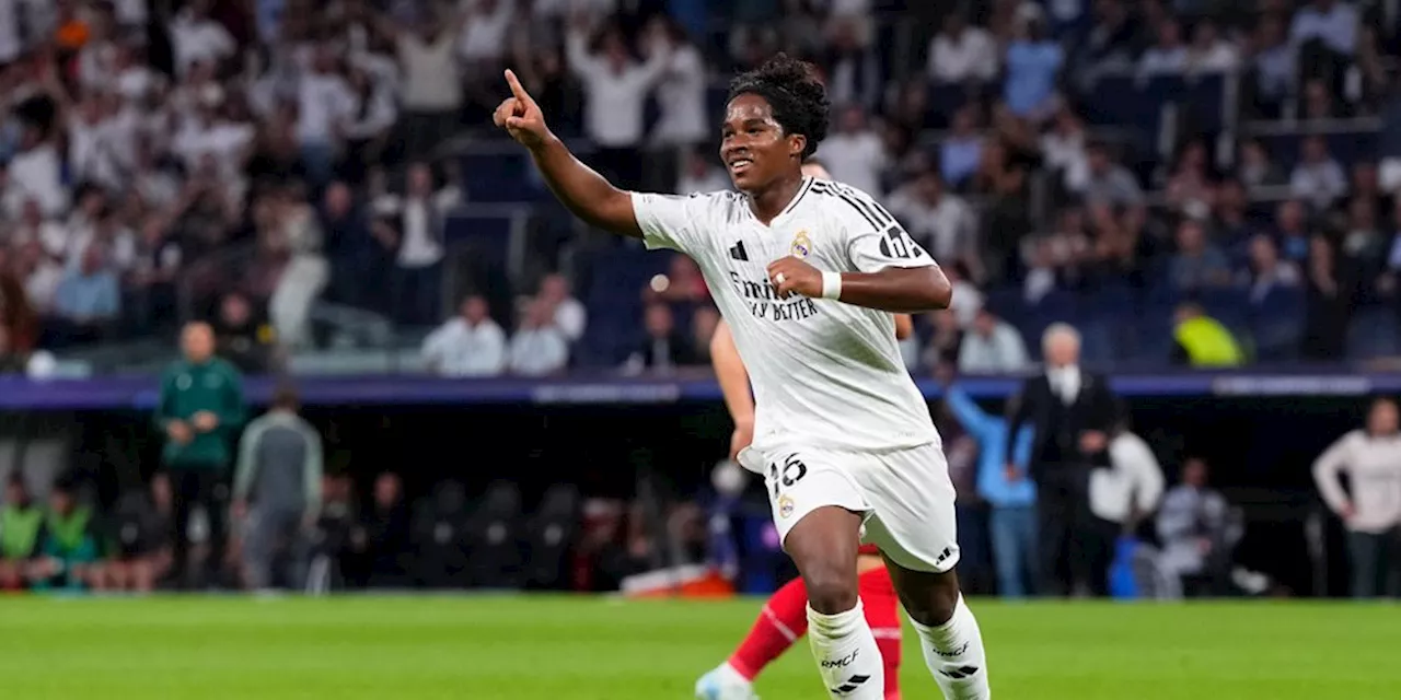 Cetak Gol di Liga Champions, Endrick Bakal Dapat Jatah Starter di Real Madrid