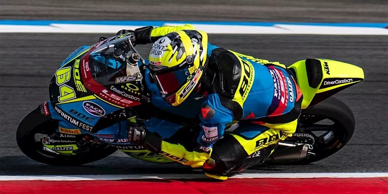 Hasil Latihan Kedua Moto3 Emilia Romagna 2024: David Munoz Tercepat, Ungguli David Alonso