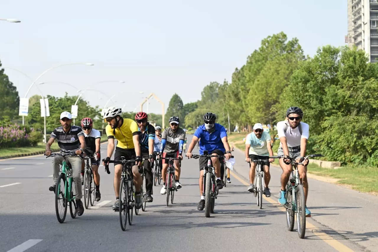 NACTA Peace Cycling Rally Islamabad میں 'Cultivating Culture for Peace' کی روایت کو فروغ دیتا ہے