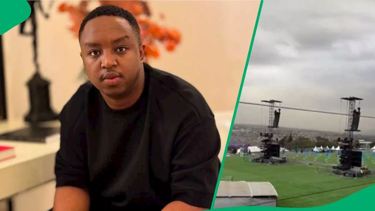 DJ Shimza Backs DStv Delicious As Concertgoer Complains About Absence of Tent in Bad Weather