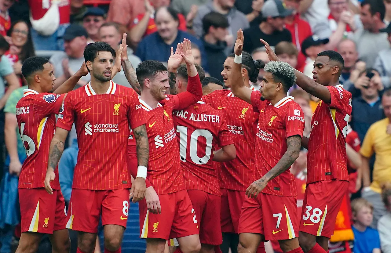Darwin Núñez scorer sitt første mål siden april da Liverpool tok ny seier