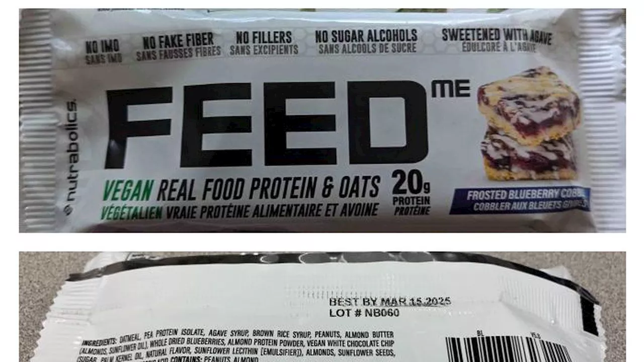 Recall expands for Nutrabolics vegan bars over undeclared milk