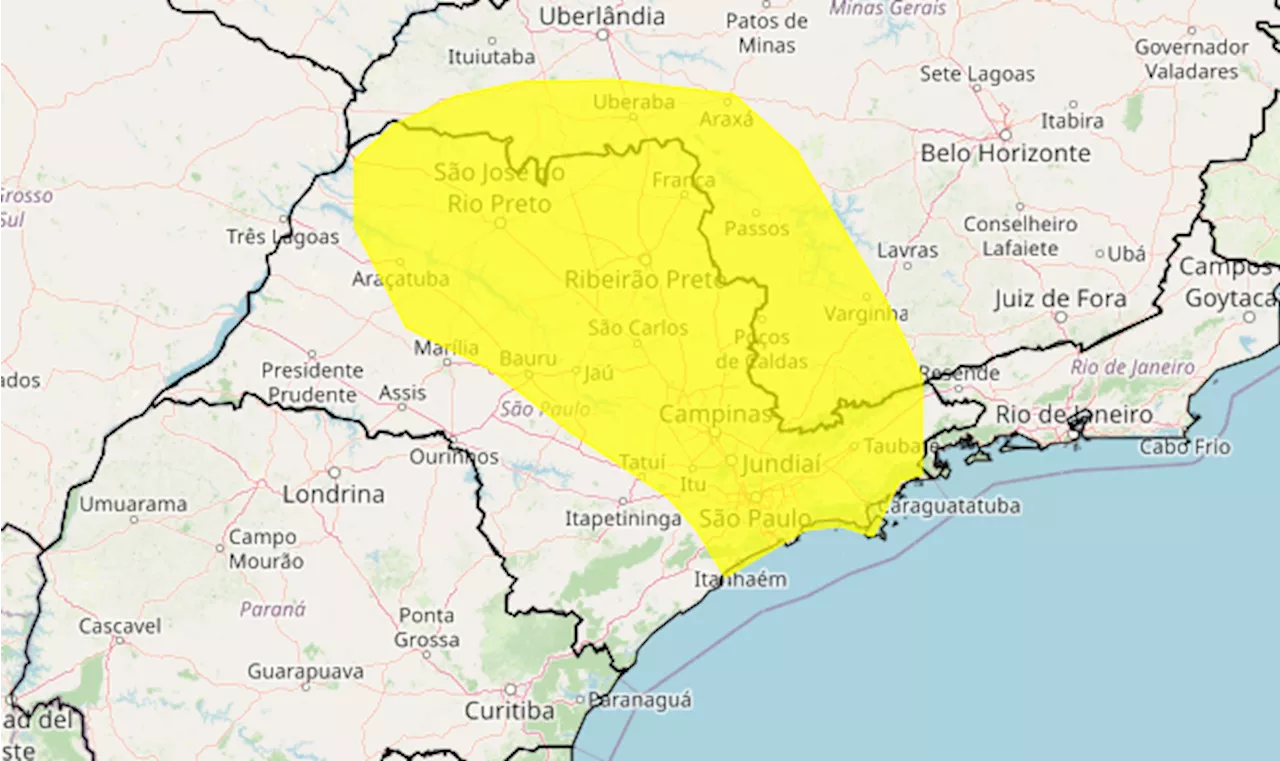 Alerta: São Paulo pode ter tempestade na noite desta sexta-feira (20)