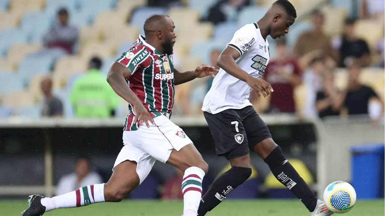 Botafogo vence Fluminense por 1 a 0 em jogo movimentado