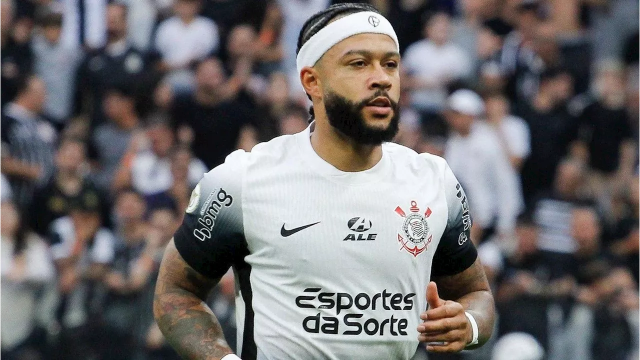 Veja como foi a estreia de Memphis Depay no Corinthians