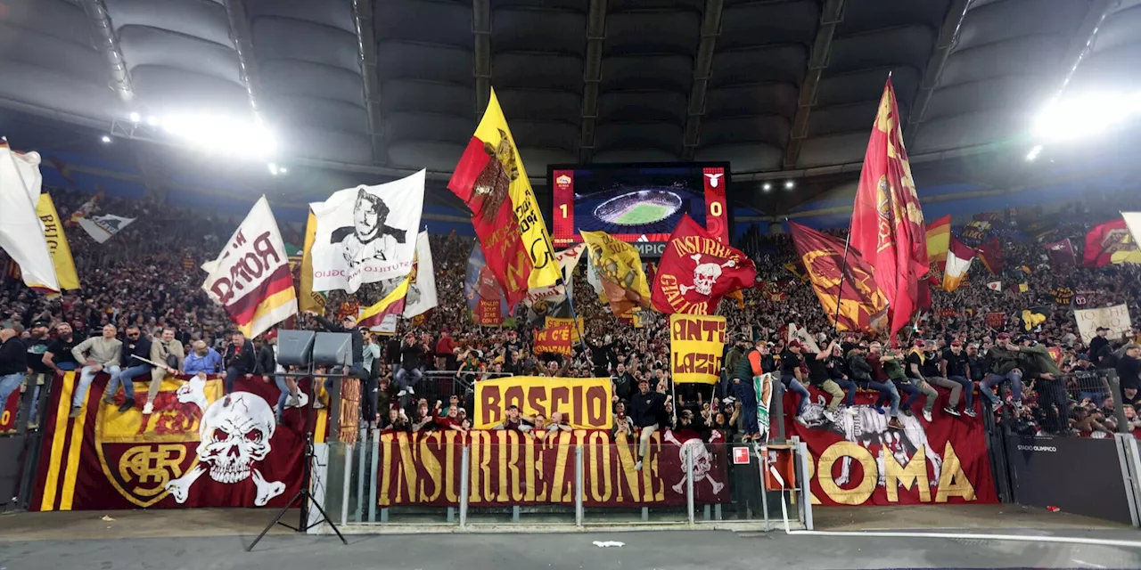 Roma, in Curva Sud lo sciopero del cuore