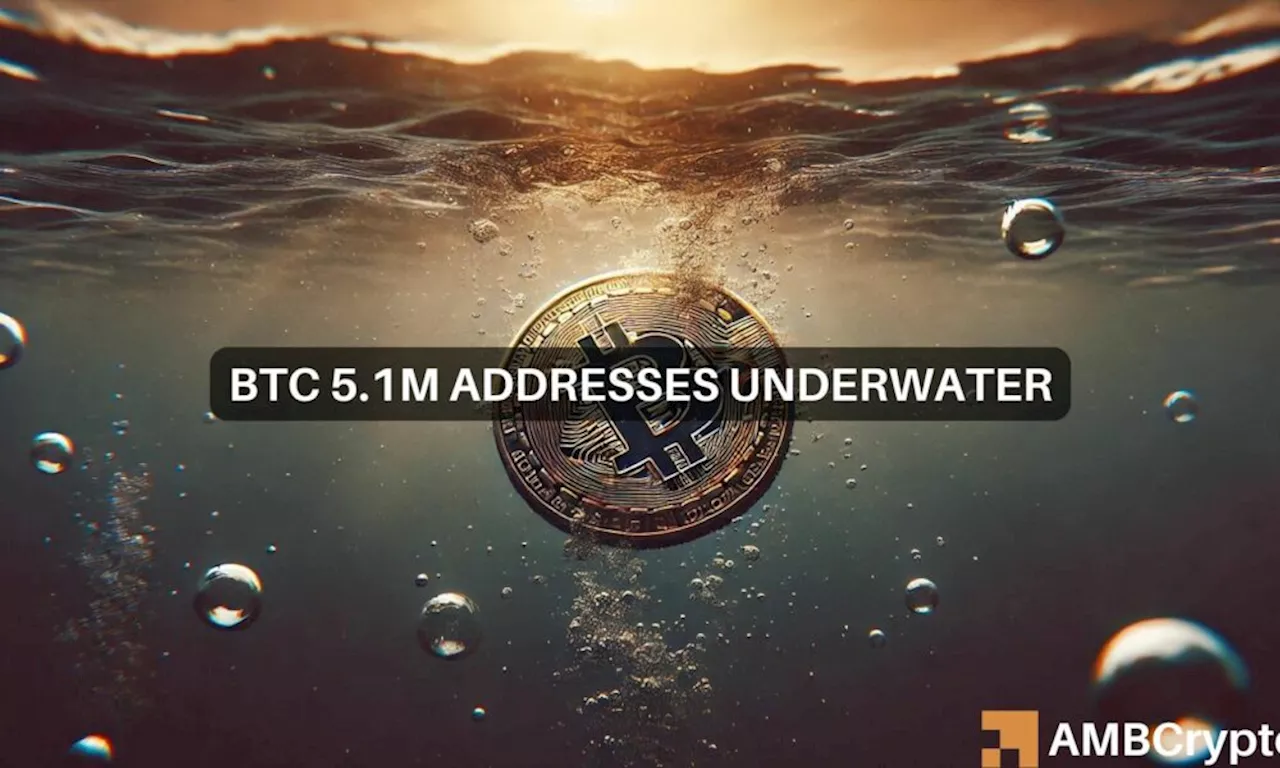 Can Bitcoin’s recent surge rescue 5M sinking BTC addresses?