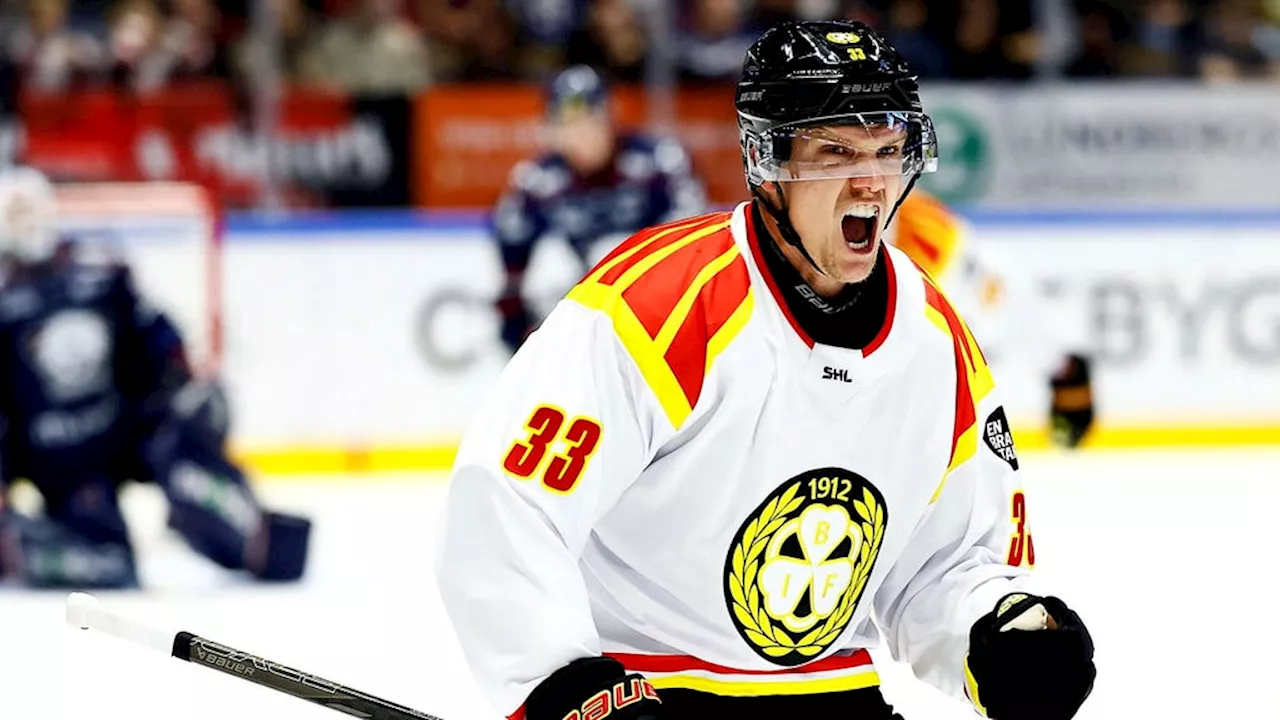 Silfverberg målade – men Brynäs föll i återkomsten