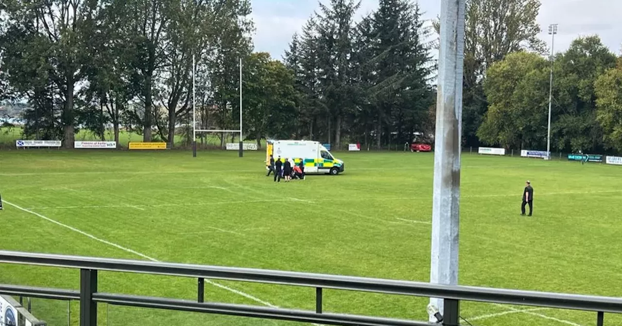 Air ambulance scrambled to Scots rugby match after teen's horror injury