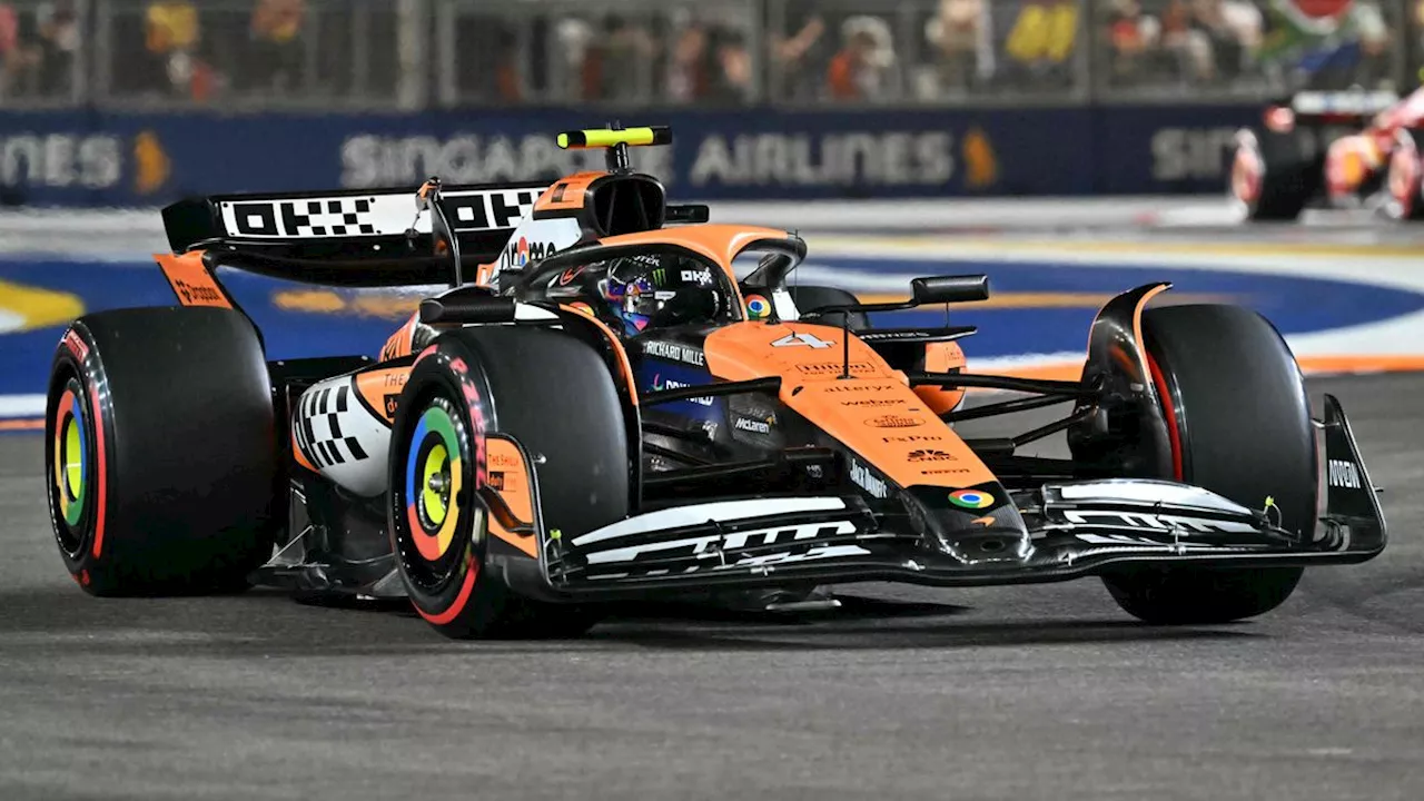 Formel-1-Qualifying in Singapur: Verfolger Norris startet vor Verstappen