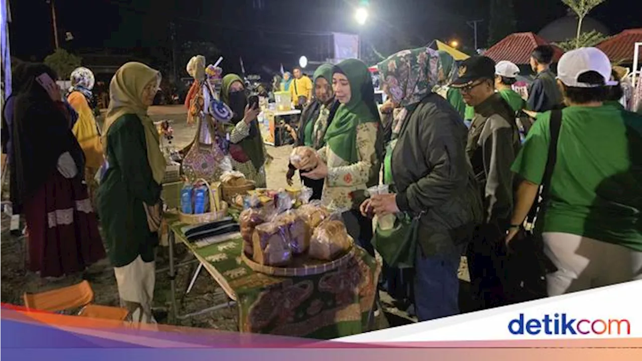 Rohmi-Firin Sapa Warga Kota Mataram dengan Gelar Pasar Malam