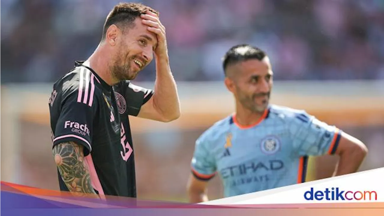 New York City Vs Inter Miami: Messi Main Penuh, Duel Imbang 1-1