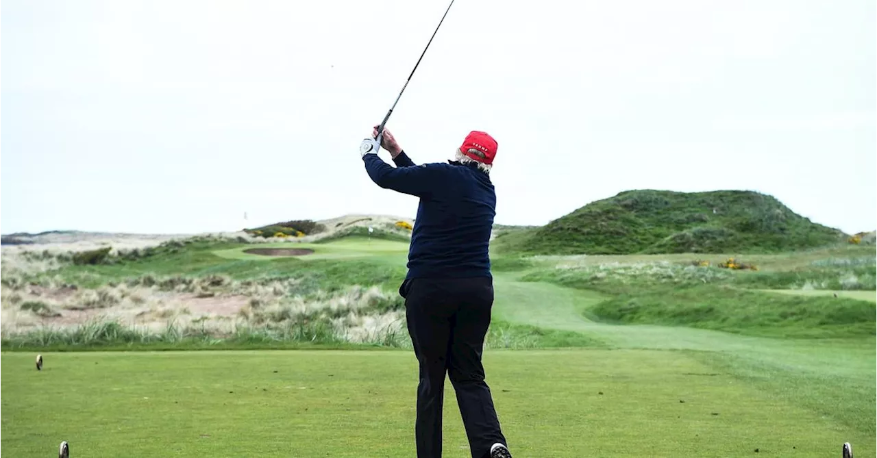 Fore! Wenn Donald Trump am Golfplatz ausholt