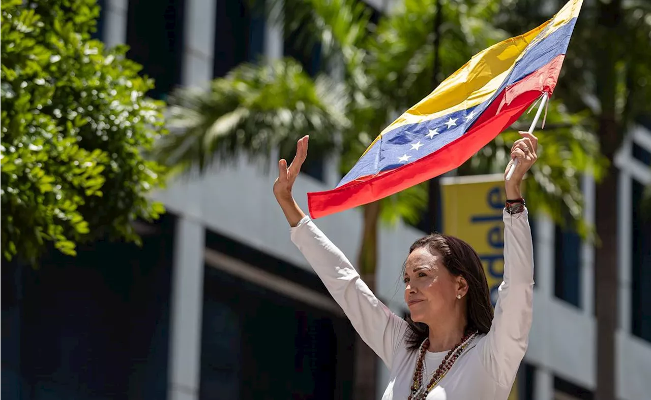 Maduro solo lo reconocen las tiranías; Corina Machado asegura que oposición cada vez está más fuerte