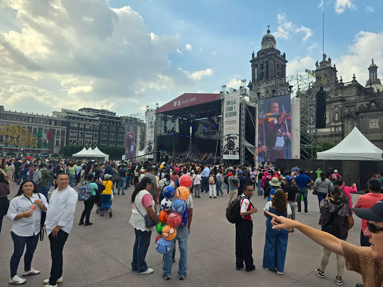 VIDEO: ¡A bailar! Arranca el Maratón de Mariachis en el Zócalo capitalino