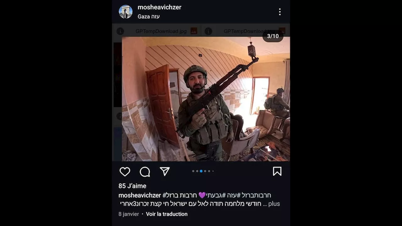 Soldado israelí denunciado por crímenes de guerra en Marruecos