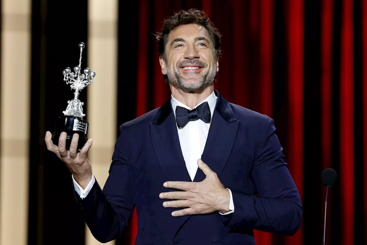 Javier Bardem recibe el Premio Donostia en el Festival de San Sebastián